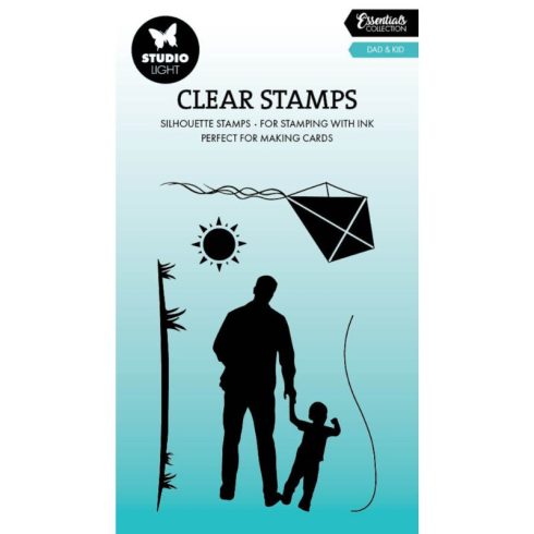 Studio Light Clear Stamp – Dad & Kid leimasinsetti