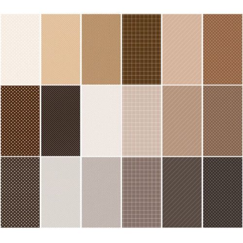 Studio Light Paper Pad – Shades of Brown paperilehtio A5 1