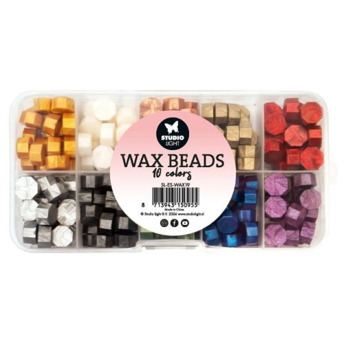 Studio Light Wax Beads sinetti vahanapit – METALLIC (10 väriä)