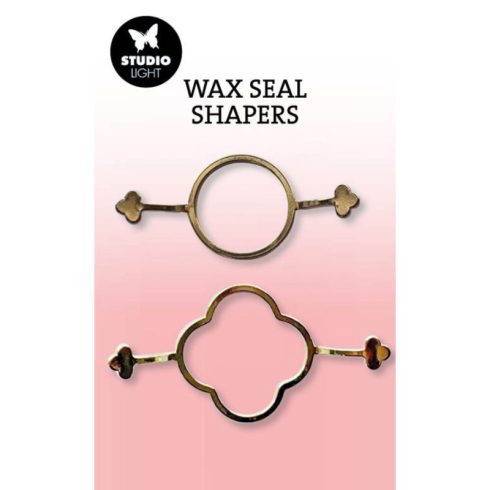 Studio Light Wax Seal Shapers sinettimuotit – ROUND & 4-SIDED