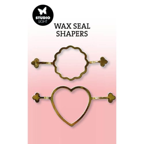 Studio Light Wax Seal Shapers sinettimuotti – SCALLOP HEART 2