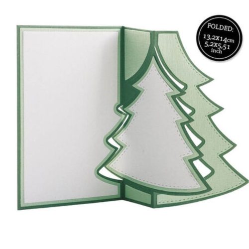 Studio Light stanssi – TREE FOLDING CARD 1