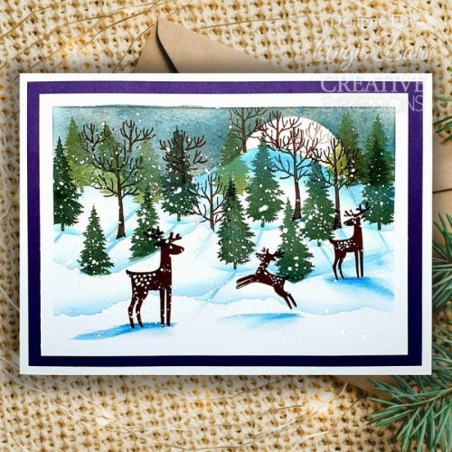 Woodware Clear Stamps – Reindeer leimasinsetti 4