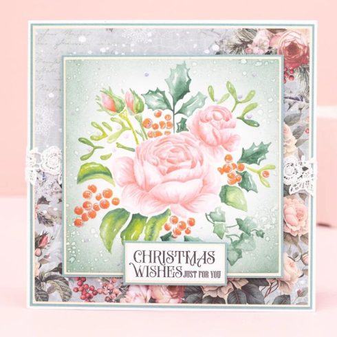 Crafter’s Companion 3D kohokuviointikansio – CHRISTMAS ROSES