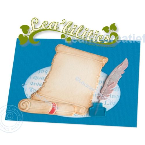 Leane Creatief stanssi – ROLL OF PARCHMENT (1)