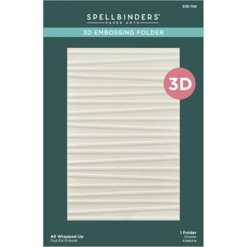 Spellbinders 3D kohokuviointikansio – ALL WRAPPED UP