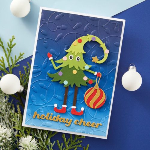 Spellbinders 3D kohokuviointikansio – HOLIDAY LIGHTS