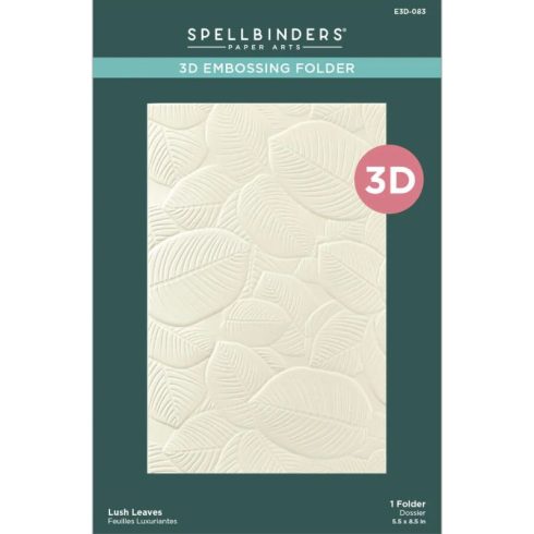 Spellbinders 3D kohokuviointikansio – LUSH LEAVES