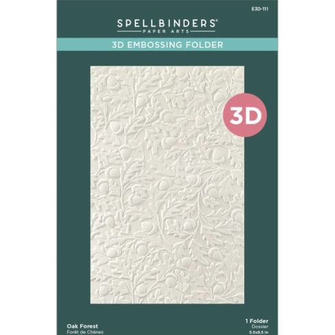 Spellbinders 3D kohokuviointikansio – OAK FOREST