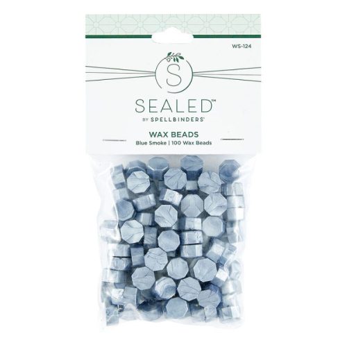 Spellbinders Wax Bead Mix sinetti vahanapit – Blue Smoke (1)