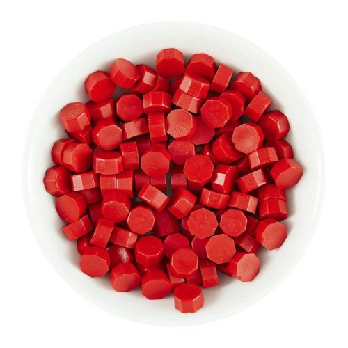 Spellbinders Wax Bead Mix sinetti vahanapit – Vibrant Red