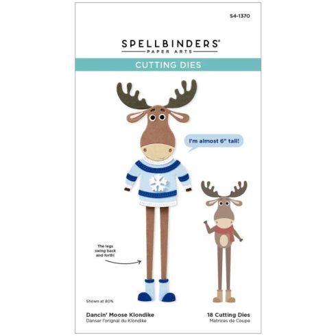 Spellbinders stanssi – DANCIN’ MOOSE KLONDIKE