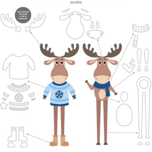 Spellbinders stanssi – DANCIN’ MOOSE KLONDIKE