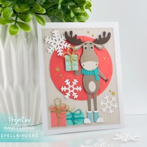 Spellbinders stanssi – DANCIN MOOSE KLONDIKE 4