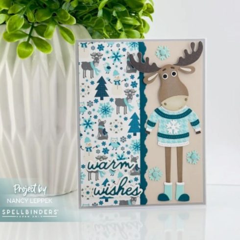 Spellbinders stanssi – DANCIN MOOSE KLONDIKE 5