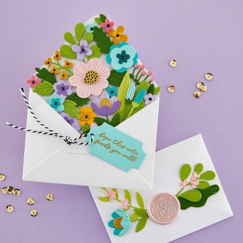 Spellbinders stanssi – ENVELOPE OF WONDER 1