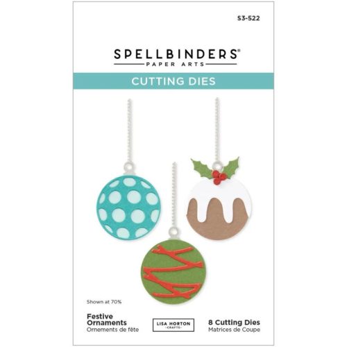 Spellbinders stanssi – FESTIVE ORNAMENTS