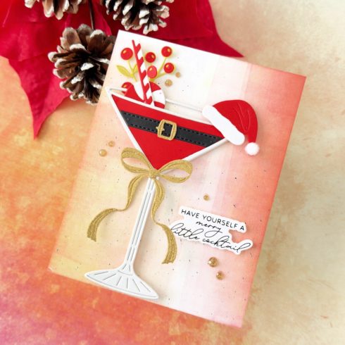 Spellbinders stanssi – OLIVE MARTINIS CHRISTMAS COCTAILS