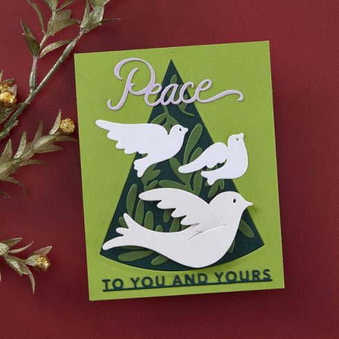 Spellbinders stanssi – PEACE DOVE 2