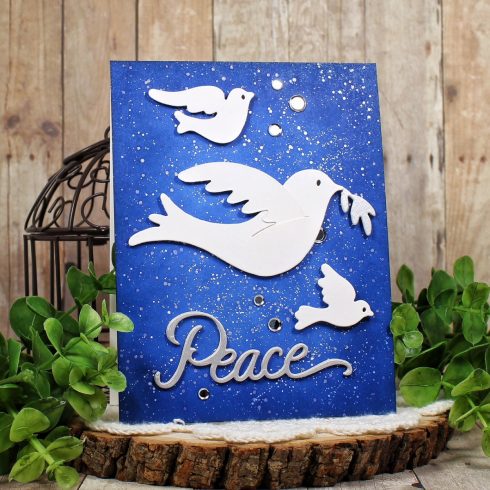 Spellbinders stanssi – PEACE DOVE 4