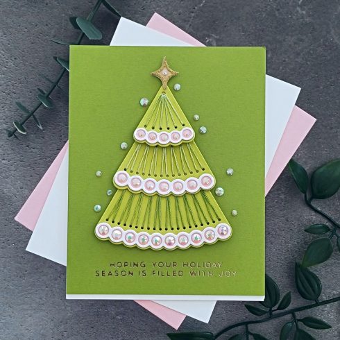 Spellbinders stanssi – STITCHED HOLIDAY TREE