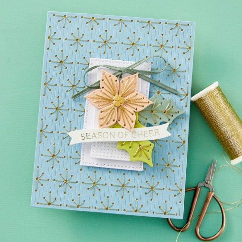 Spellbinders stanssi – STITCHED STARFILLED BACKGROUND