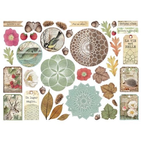 Stamperia – Die Cuts Forest isot kartonkikuvat (41 kpl) (1)