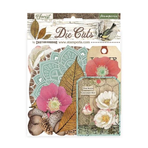 Stamperia – Die Cuts Forest isot kartonkikuvat (41 kpl)