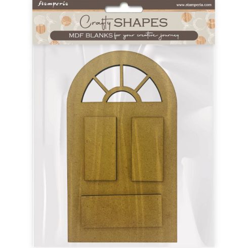 Stamperia – MDF Shape Golden Harmony Door koristepohja