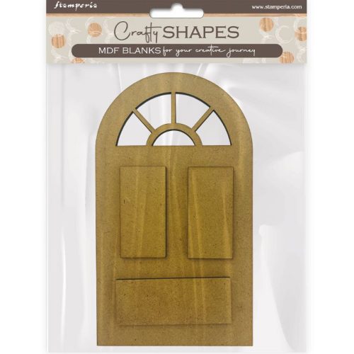 Stamperia – MDF Shape Golden Harmony Door koristepohja