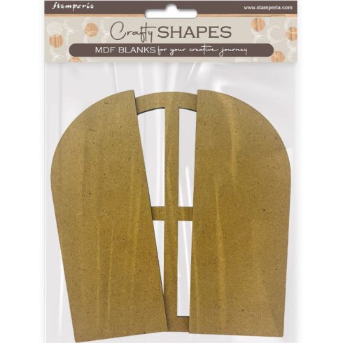 Stamperia – MDF Shape Golden Harmony Window koristepohja