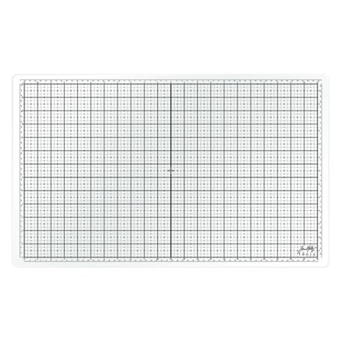 Tim Holtz Glass Studio Mat White – Työskentelyalusta lasinen 13″ x 22″ (1)