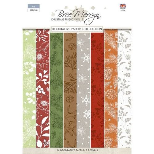 Bree Merryn – Christmas Friends Vol. II paperilajitelma A4