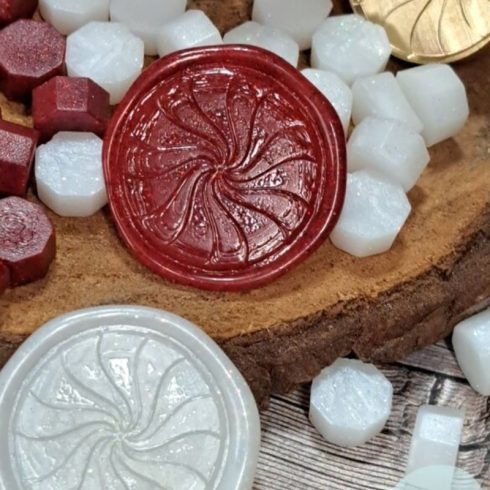 Carlijn Design Wax Seal Melts sinetti vahanapit – Glitter Snow White 2