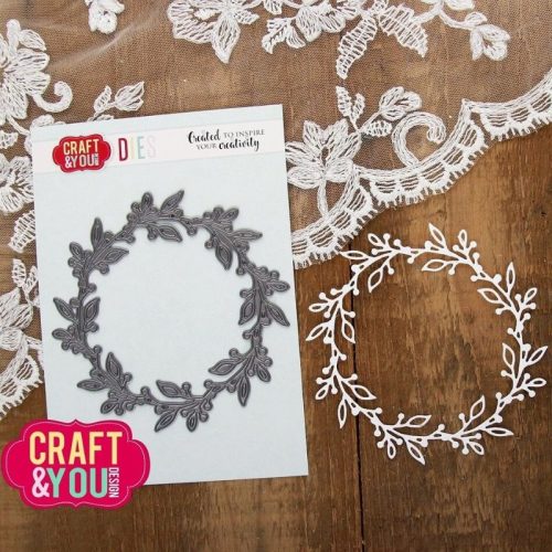 Craft You Design stanssi – DELICATE WREATH 2