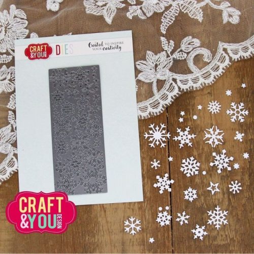 Craft You Design stanssi – SMALL SNOWFLAKES 1