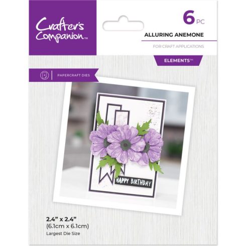 Crafter’s Companion Layered Florals stanssi – ALLURING ANEMONE