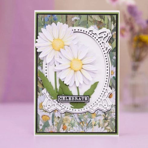 Crafter’s Companion Layered Florals stanssi – DELIGHTFUL DAISY