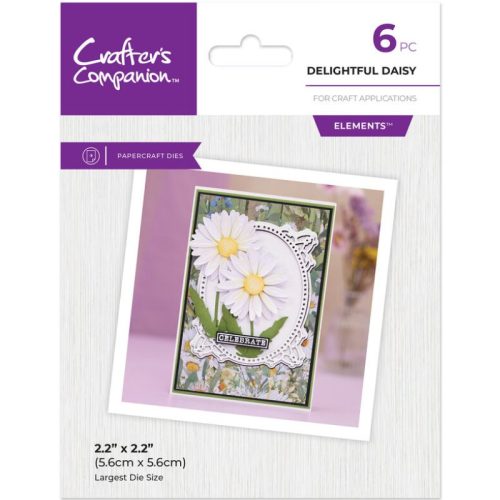 Crafter’s Companion Layered Florals stanssi – DELIGHTFUL DAISY