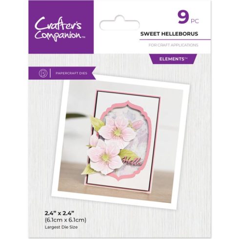 Crafter’s Companion Layered Florals stanssi – SWEET HELLEBORUS