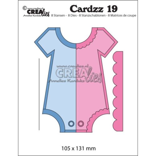 Crealies stanssi – BABY BOY & GIRL ONESIE