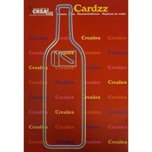 Crealies stanssi – BOTTLE pullokortti