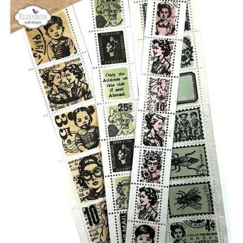 Elizabeth Craft Designs Clear Stamps – Postage Stamps 1 leimasinsetti 1