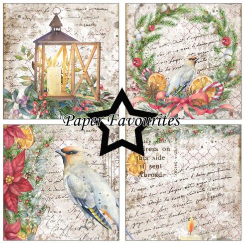 Paper Favourites – Spirit of Christmas paperilajitelma 15 x 15 cm