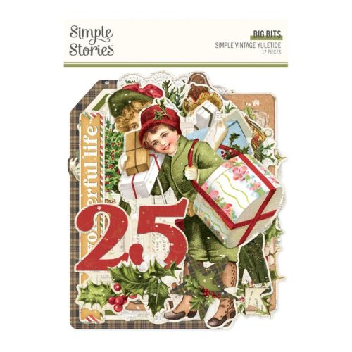 Simple Stories – Big Bits & Pieces Yuletide leikekuvat (17 kpl)