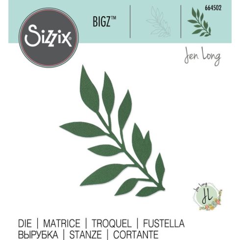 _Sizzix Bigz stanssi – GATHERED LEAVES