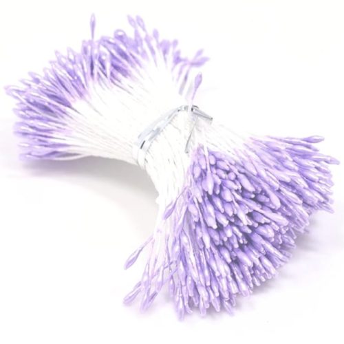 Stamen Pearlized Purple – Heteet violetti 1mm (144 kpl)