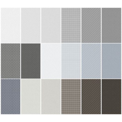 Studio Light Paper Pad – Shades of Grey Pattern paperilehtiö (A5) (1)