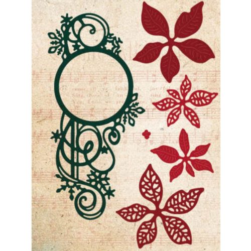 Studio Light stanssi – POINSETTIAS ICE SWIRL FRAME 1