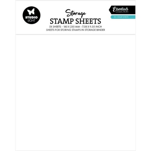 Studio Light – Storage Stamp Sheets leimasinarkki A5+ (5 kpl)